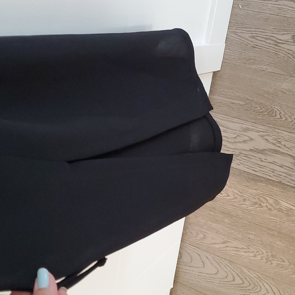 Club Monaco Wrap Maxi Dress Size L - Picture 6 of 9